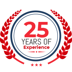 25 years of experience Badge