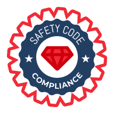 Safety code Badge